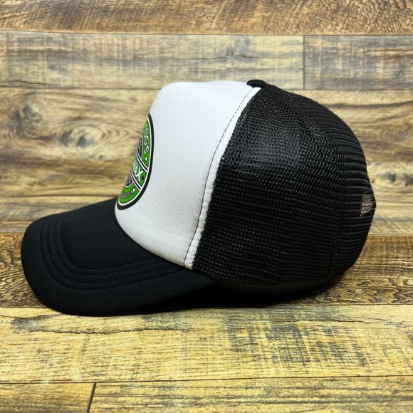 Mr. Zogg's Sex Wax Mens Trucker Hat Black Snapback Surfboard Skate Baseball Cap - Picture 3 of 7